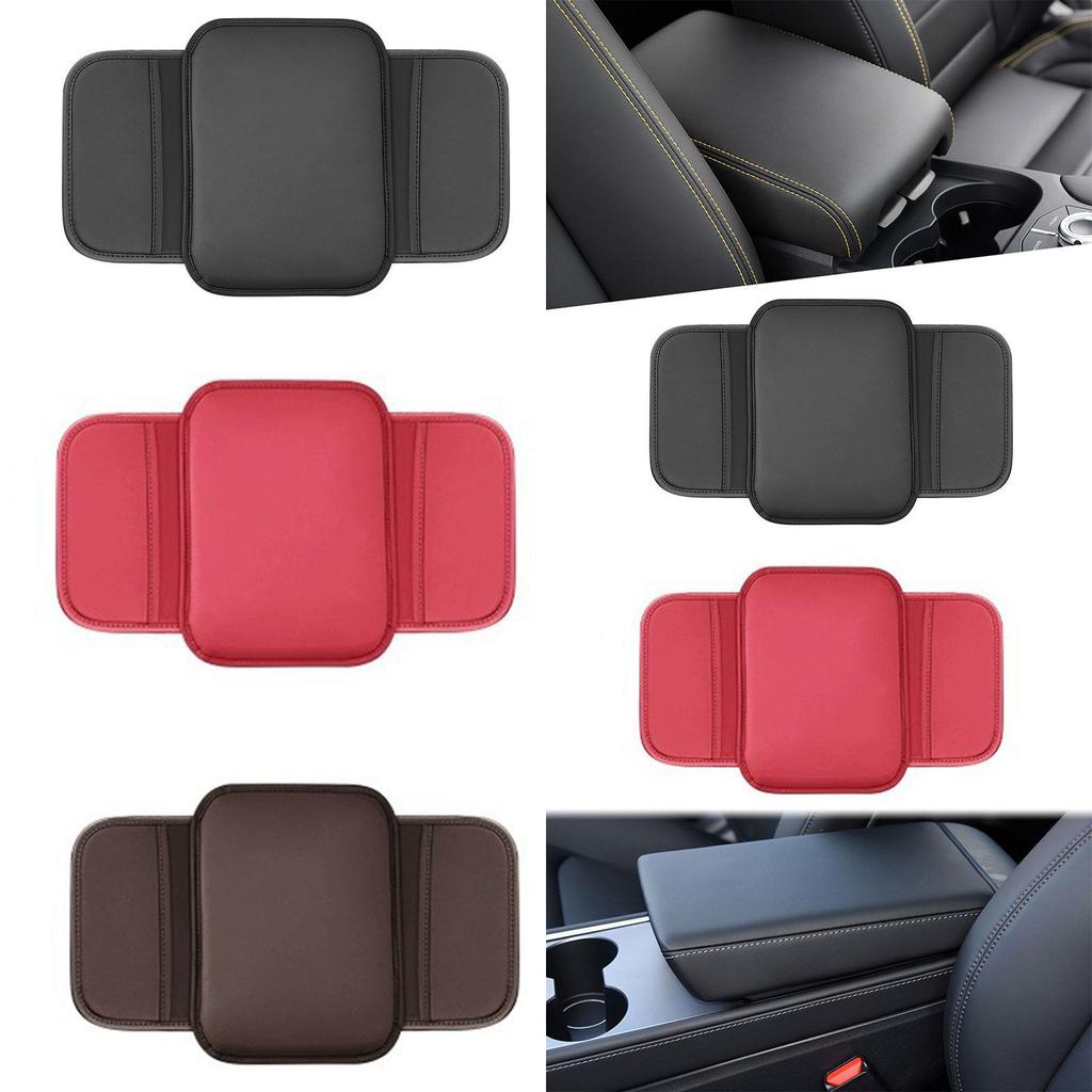 Car Center Console Cover Arm Rest Cushion Protector Universal Premium Comfortable Auto Armrest Cover for Car SUV Sedan