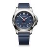 VICTORINOX Watch Stainless Steel Case Blue Dial Blue Rubber Strap Gift I.N.O.X. (316L/Forged) 241688.1 [