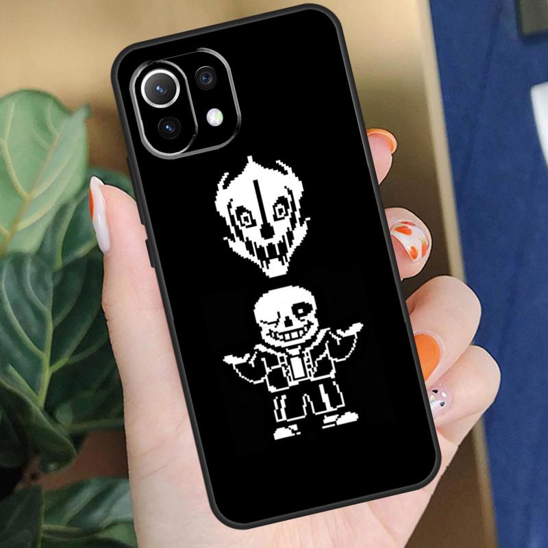 Чехол Undertale Sans для Xiaomi 13 14 11T 12T 13T Pro 12 Lite 12X POCO X3 X5 Pro F3 F4 X4 M5s C65 F5