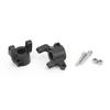 Front Rear Steering Cup C Hub Bracket Axle Lock Set Fit for AXIAL SCX10 II axle 90046 90047 AR44 RC CarBlack