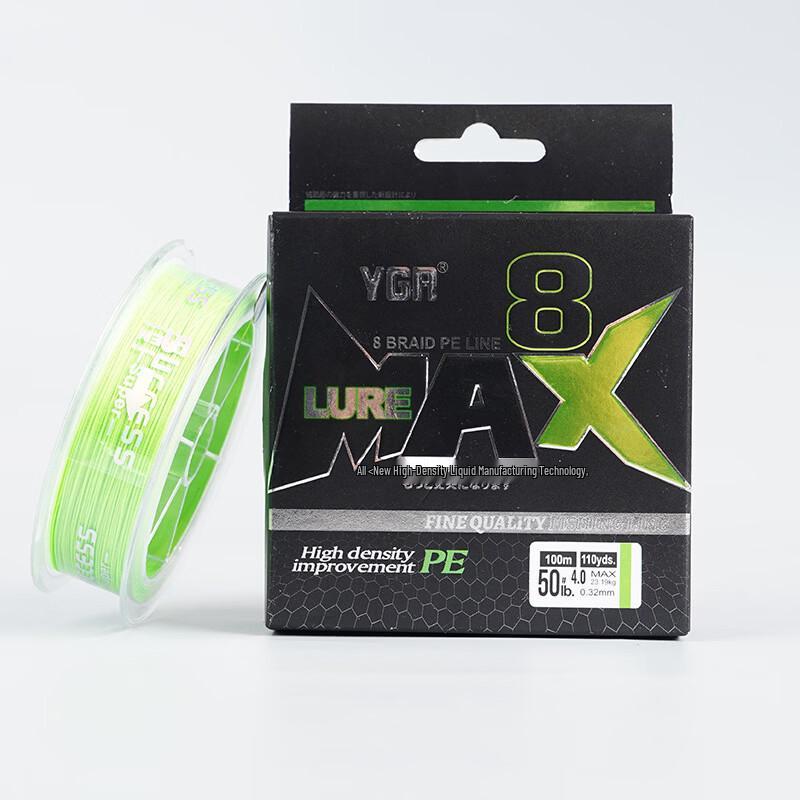 Плетеная леска YGR X8 PE 100 м