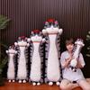 Kawaii Long My Emperor Cat Plush Toy Cute Animal Cat Soft Office Break Nap Sleeping Pillow Cushion Stuffed Gift Doll for Kid Boy