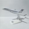 Литая модель самолета Gulfstream G650 в масштабе 1/200, модель самолета G650ER, дропшиппинг моделей самолетов.