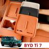 Для BYD Ti 7 Ti7 Titanium 7 2026 Беспроводная зарядка Защитная подставка Подстаканник Подставка под стакан Аксессуары