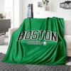 1pc Boston Celtics Blanket, Gift, for Men and Women, Soft Blanket, Good for Sofa Bed Couch Travel, Lightweight Flannel Blanket