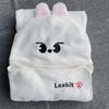 MINISO Kpop Skzoos Плед с капюшоном Мультяшный Милый Фланелевый Ленивый Шарф Накидка Пледы БанЧан ЛиНо ЧанБин Феликс Подарки Декор для Дома