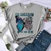 Ed Sheeran Tshirt Female Grunge Jojifuku Y2k Anime Meme Tshirt Anime Streetwear Vintage Gyaru Grunge