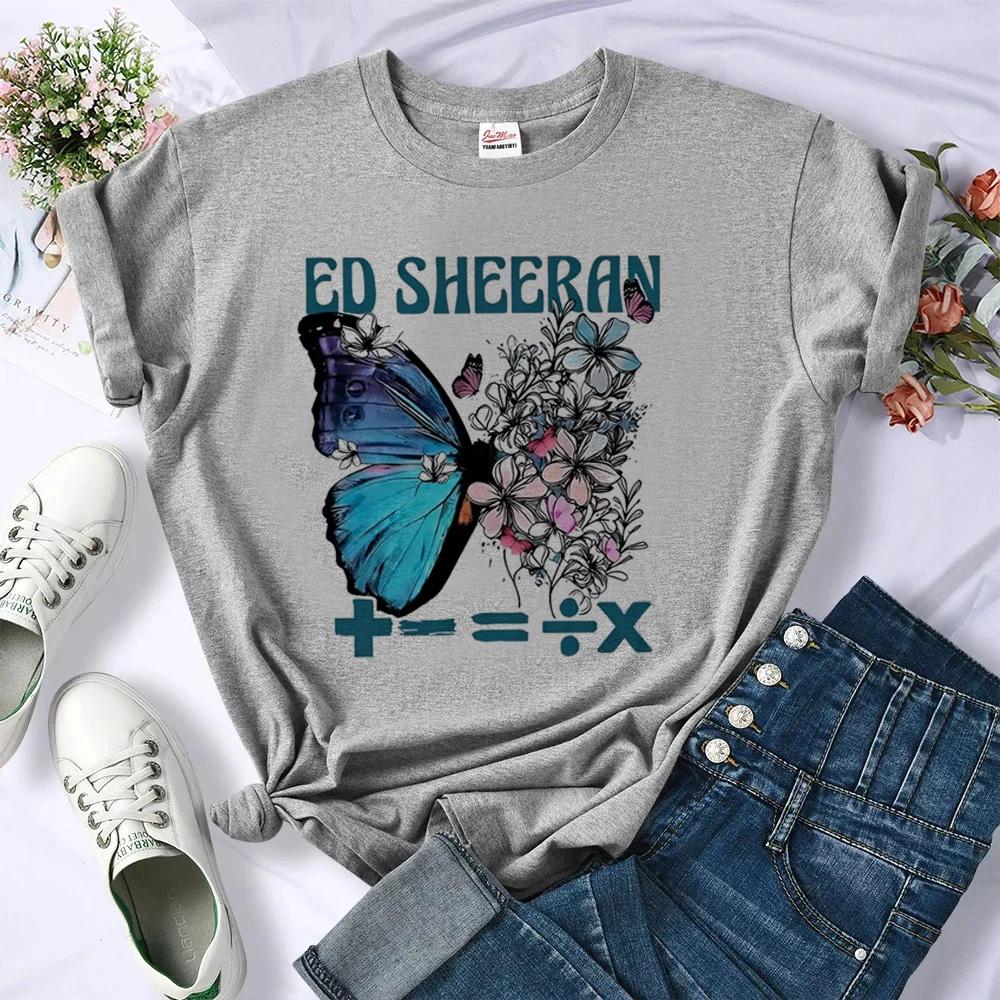 Ed Sheeran Tshirt Female Grunge Jojifuku Y2k Anime Meme Tshirt Anime Streetwear Vintage Gyaru Grunge