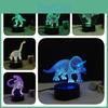Creative Dinosaur 3d Lamp Stunning Led Night Light Touch Control For Kids Room Decor