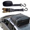 Rust Proof Ratchet Tie Down Straps Black Polyester Lashing Straps  Motorcycle