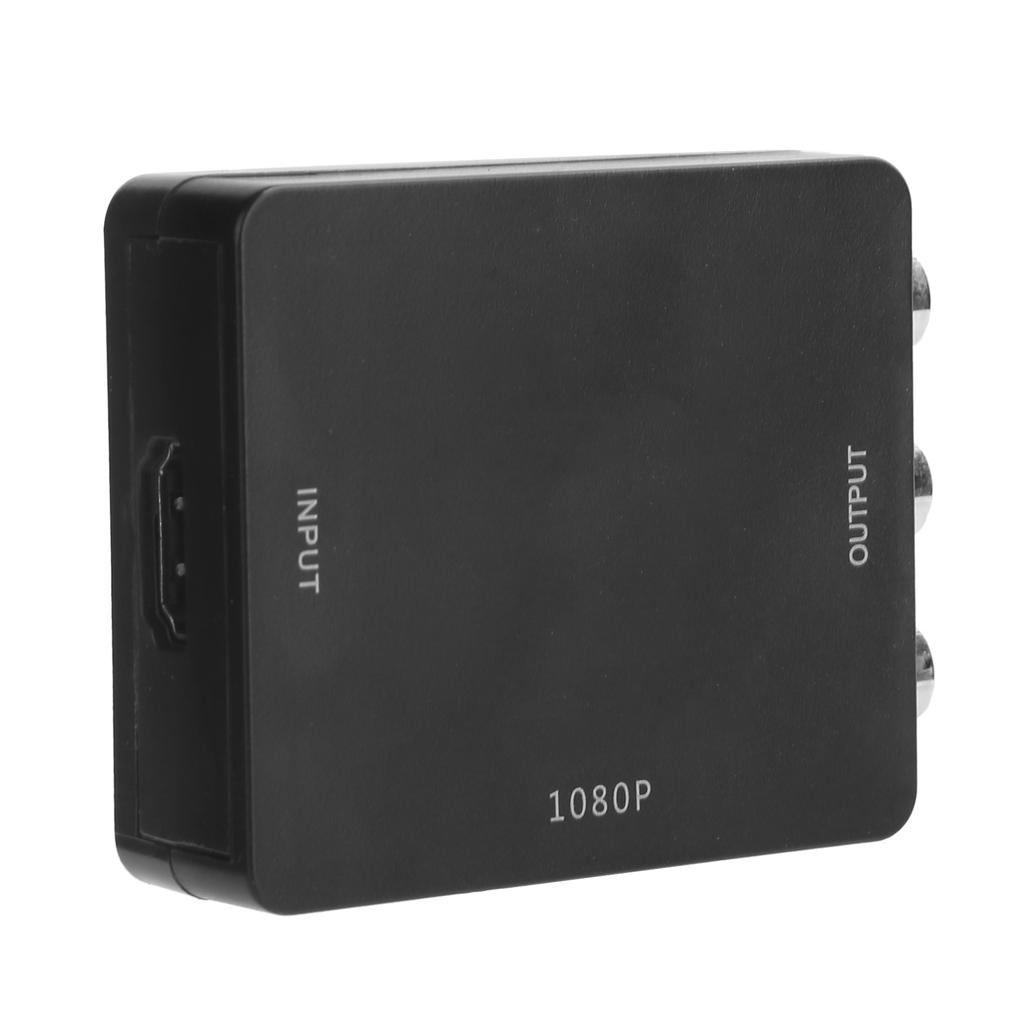 Интерфейс мультимедиа высокой четкости в AV-конвертер без драйвера Видео адаптер 1080PЧерный