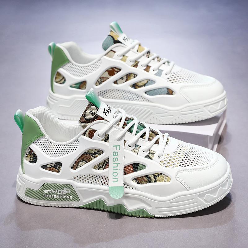 2024 Новые мужские кроссовки, модные универсальные дышащие спортивные кроссовки для бега, мужские повседневные кроссовки на платформе для тренировок по теннису на открытом воздухе