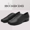 Размер 35-45 Мужская обувь для мальчиков в помещении для латиноамериканских танцев, современных джазовых танцев, вальса, мягкая подошва, обувь для танцев в помещении на низком каблуке