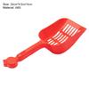 Cat Litter Shovel with Handle Non-slip Solid Colors Bur-free Durable Pet Poop Scoop Cleaning