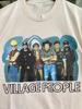 Музыкальная группа Village People Рок-музыка Участники Футболка Полный размер S-5XL Унисекс Футболка