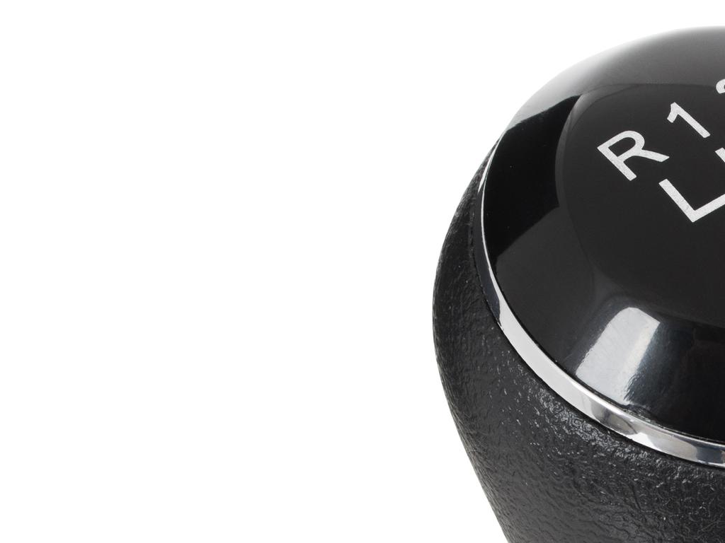 VW Polo V 6R 2009- BLACK gear shift knob + gaiter with CHROME frame 6 SPEEDS