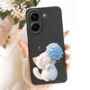 Для Xiaomi Poco X8 Pro / X8 Pro Max Милый Кот Цветок Мультяшный Чехол для Телефона Для Poco X8Pro X 8 Pro Max 5G Мягкий Силиконовый Чехол Защитные Бортики