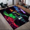Batman Characters Anti-Slip Floor Mat, Rectangular Carpet for Living Room Decor