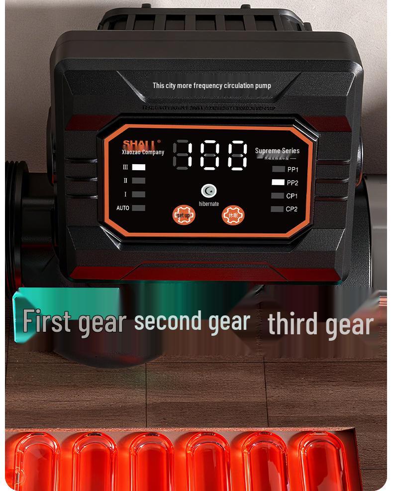 Полностью автоматический бесшумный солнечный насос для нагрева воды для домашних радиаторов