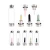500ML Natural Gemstone Glass Carafe Direct Drinking Crystal Stick Cup Glass Bottle with Rope