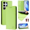 Suitable for Samsung S25/24 phone case, RFID anti-theft, card slot, strong magnetic attraction, flip cover leather case