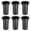 Uxcell 6pcs X Speaker Port Subwoofer Bass Box Bass Woofer Speaker Bass Air Port for Speaker Cabinets 75x150mm/3 6" Tubes, Tubes, Box, Box, DJ/PA