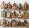 15 тайских буддийских буддийских глиняных амулетов-медальонов-подвесок-подвесок