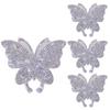 4Pcs Butterfly Car Stickers Sparkling Rhinestone Self-adhesive Easy To Apply Car Stickers for Unique Car Interior Decoration