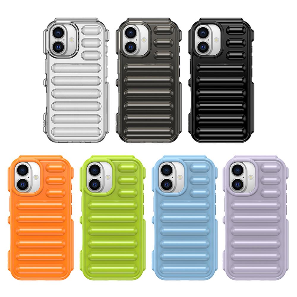 Противоударный чехол Air Cushion Capsule для iPhone 16 15 14 11 12 13 Pro Max X XR XS Armour Защитная задняя крышка для Apple 15