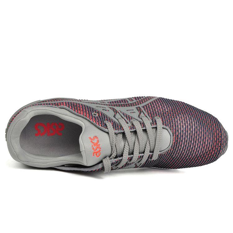 Asics Gel-Kayano Trainer Evo Low Top Running Shoes Unisex Sneaker Red Gray HN6D0-1273