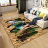 3D иллюзия животного, Zoon, ковер с изображением зверя, большой ковер, ковер для гостиной, дивана, спальни, кухонный коврик, нескользящий напольный коврик Tapis Salon