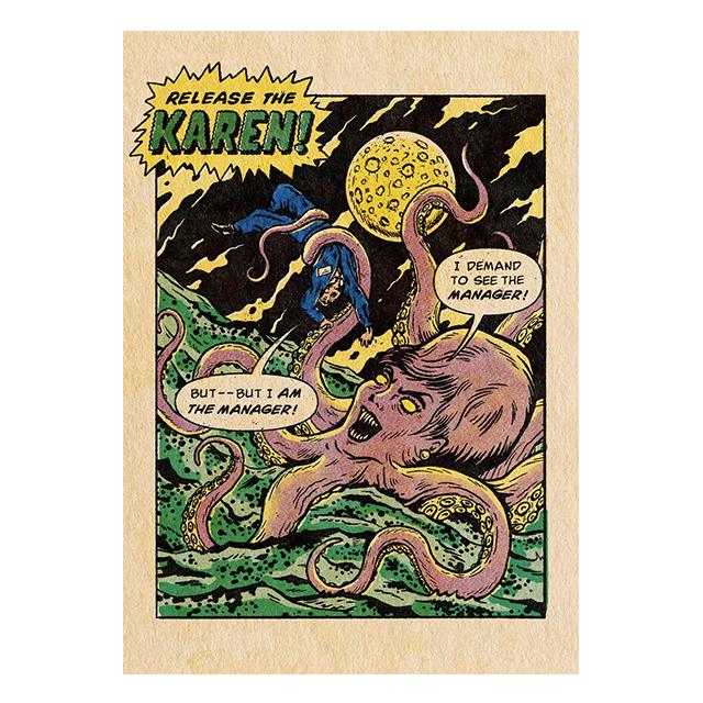 Абстрактный Комикс Ретро Новинка Газетные Принты Постер Холст Живопись Современное Настенное Искусство Картины Для Гостиной Спальни Домашний Декор