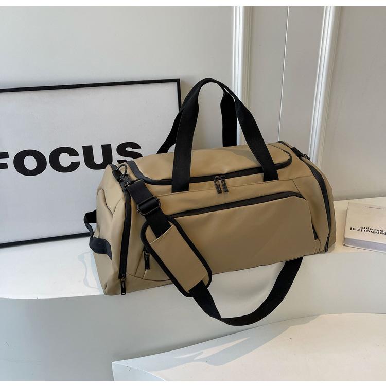 Дорожная сумка большой емкости: Многофункциональная спортивная и фитнес-сумка на колесиках для мужчин и женщин, трансформируется в сумку через плечо