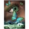 5D Diy Алмазная картина «Глаза бабочки» Слезы Изображение Стразы Алмазная вышивка