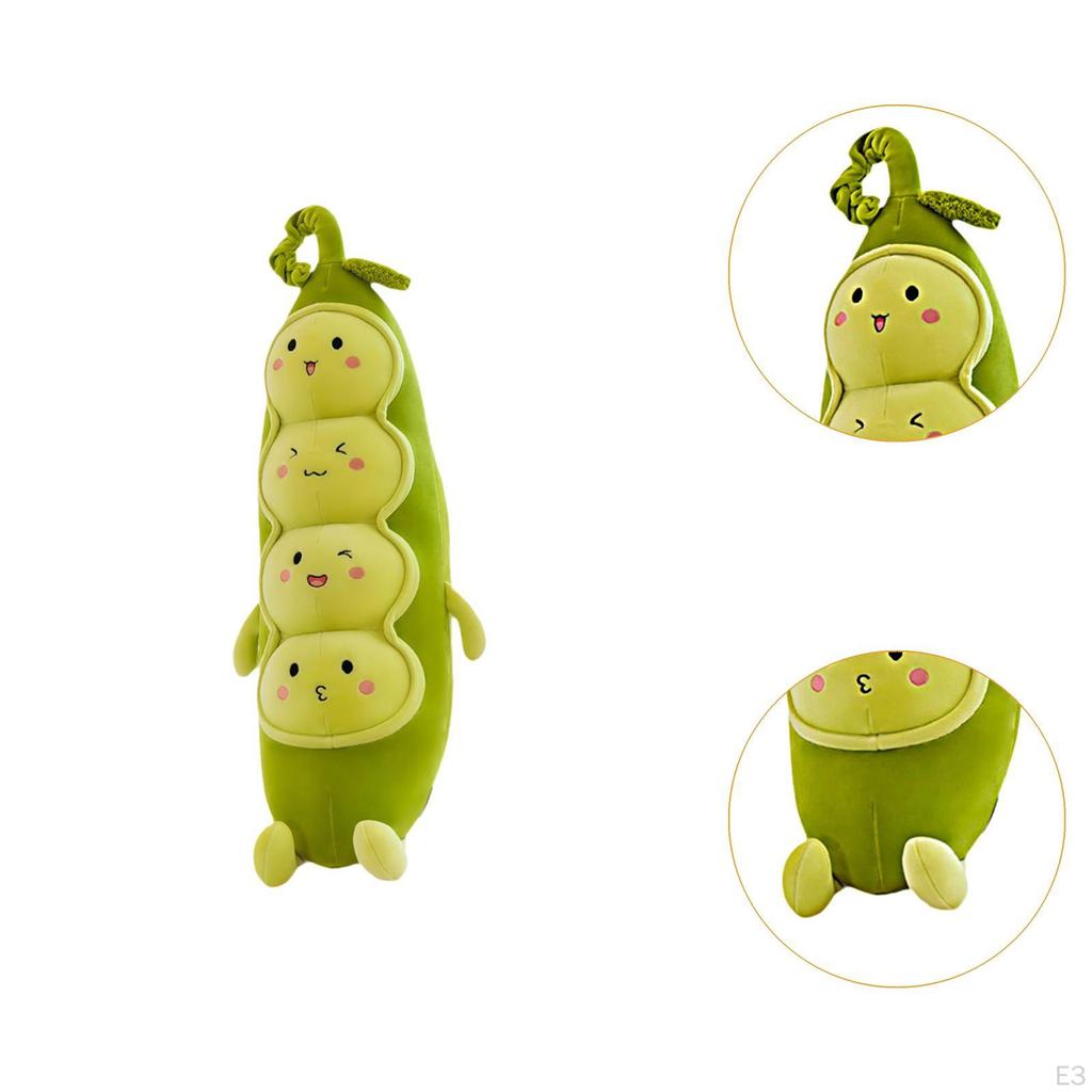 Коллекционная плюшевая игрушка-кукла «Горошина», подушка длиной 50 см для детской комнаты
