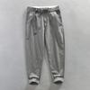Spring and Autumn Men's Pants Japanese Style Cargo Pants Causal Cotton Soft and Comfortable Baggy Khaki Pant with Belt