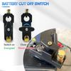Универсальный 12 В/24 В автомобильный выключатель аккумулятора, изолятор, выключатель питания, выключатели для автофургонов, квадроциклов, лодок, автомобилей, грузовиков, автояхт, медь