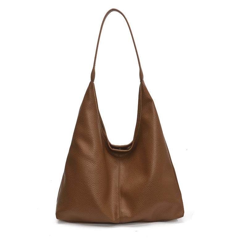 Сумка подмышку женская весна новая модная сумка-тоут студенческая однотонная большой вместимости сумка на плечо сумка для поездок на работу