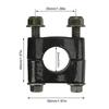 2pcs Single Hole Handlebar Mount Bracket 22mm Diameter Universal Handlebar Risers  For Dirt Bike