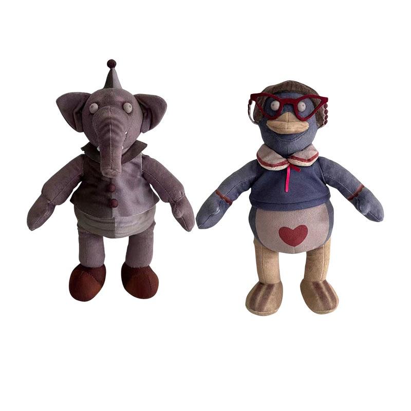 Новый набор плюшевых игрушек-маскотов Fnaf Dlc Слон и Утка, игровые фигурки