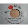 7inch Record RED DRAGON - Naah Live In No Hole NONE Dragon Records 1990 Jamaica Reggae, Ska & Dub Used