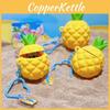 Stitch Silicone Pineapple Keychain Pendant Backpack Decoration Cute Gift Kids