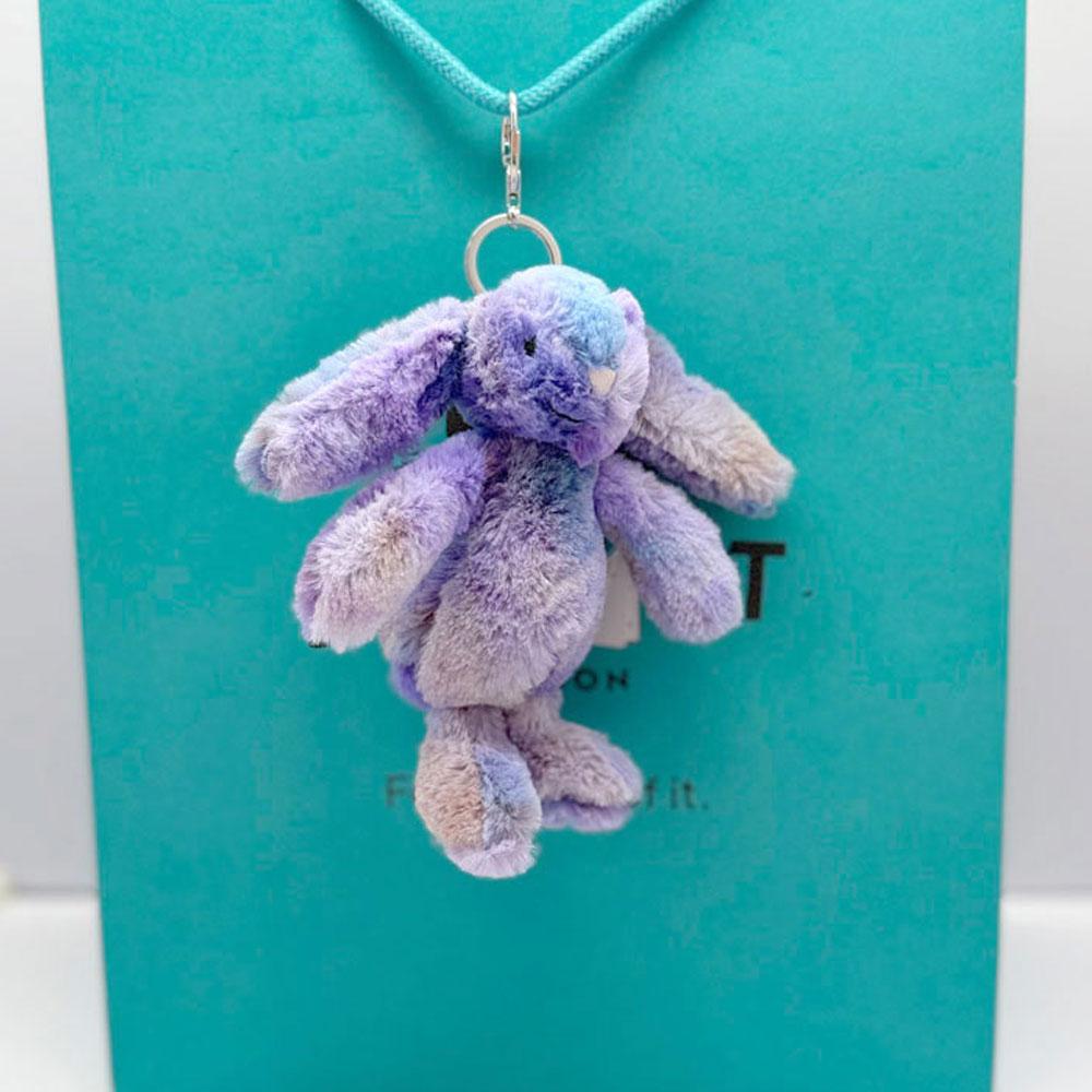 New JC Coffee Bean, Marshmallow, Ladybug, Frog, and Macaron Dessert Keychain & Bag Charm — Plush Toy Gift for Friends