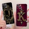 Для Apple iPhone 13 Pro Чехол iPhone13 Mini Роскошный Чехол-Крышка с Буквами Короны Мягкий Тонкий Чехол для Телефона Для iPhone 13 Pro Max iPhone13 Fundas