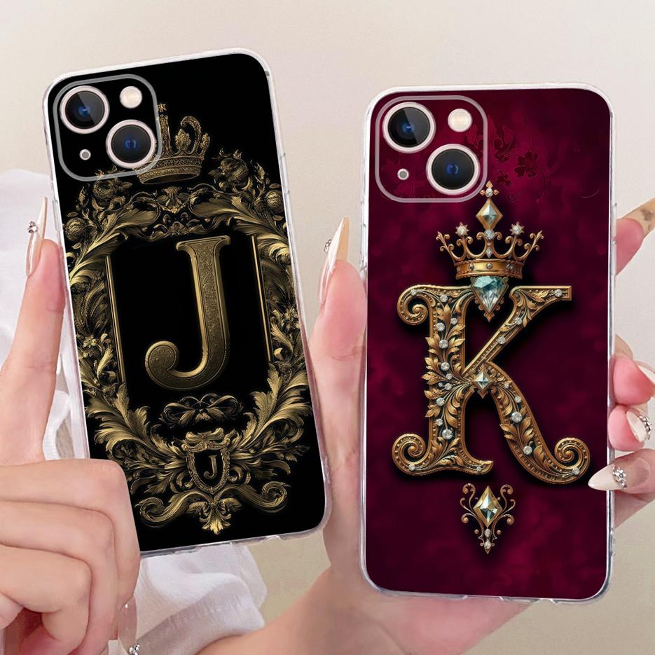 Для Apple iPhone 13 Pro Чехол iPhone13 Mini Роскошный Чехол-Крышка с Буквами Короны Мягкий Тонкий Чехол для Телефона Для iPhone 13 Pro Max iPhone13 Fundas