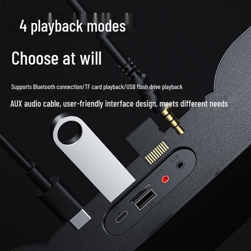 Newman K231 RGB Gaming Desktop Bluetooth Speaker CN plug (adapter included)