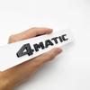 3D Carbon Stripe 4Matic Letters Emblem For Mercedes Benz A B C E G S ML SL CL GLA CLA Class AMG Car Trunk Badge Sticker