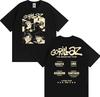 Gorillaz Band The Mountain Tour 2026 Merch T Shirt Men Women Harajuku Streetwear Gothic T-shirts High Quality Cotton Tshirt