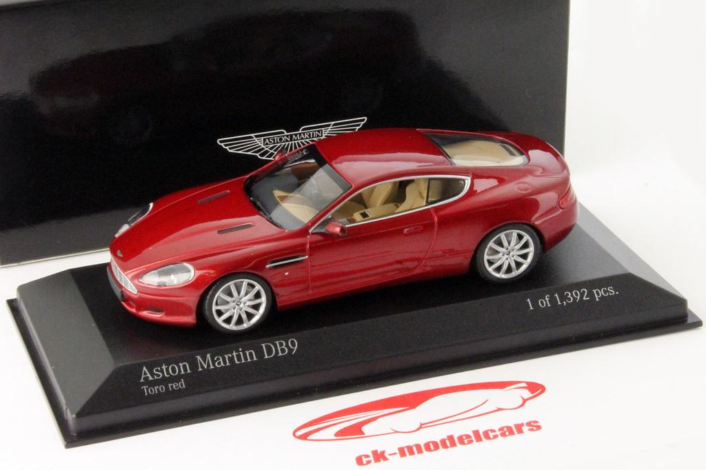 Minichamps Aston Martin DB9 2009 Finished Product 1/43 (Red Metallic)