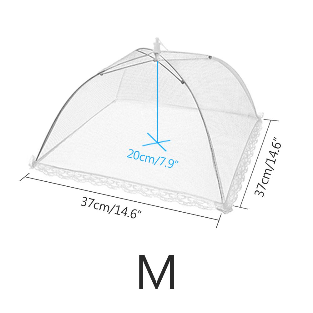 Food Covers Mesh Foldable Kitchen Anti Fly Mosquito Tent Dome Net Umbrella Picnic Protect Dish Cover Kitchen Accessories